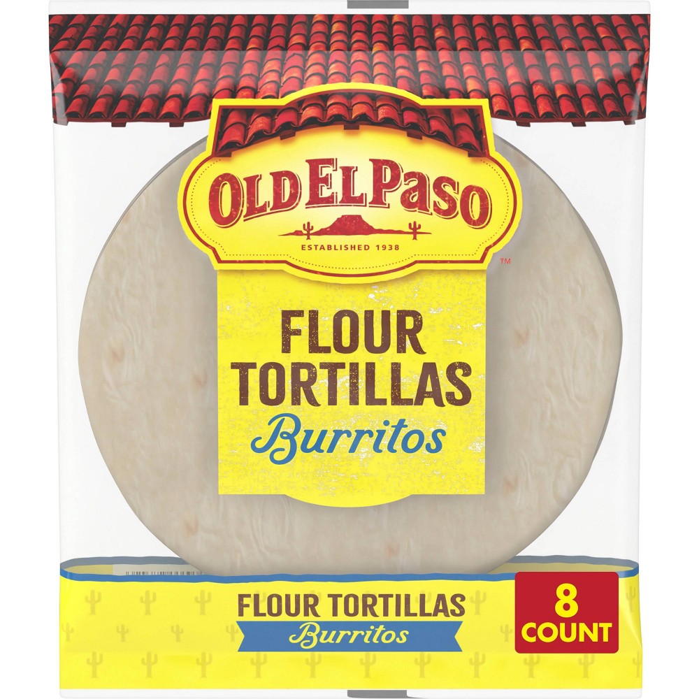 UPC 046000273426 product image for Old El Paso Flour Burrito Tortillas - 11oz / 8ct | upcitemdb.com