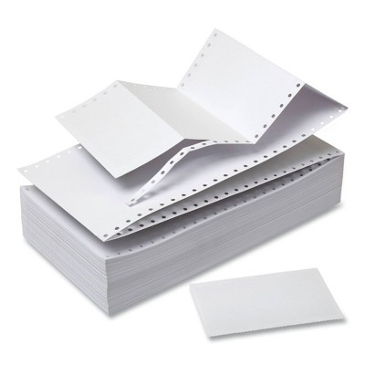 Universal Continuous Unruled Index Cards, 3 x 5, White, 4,000/Carton