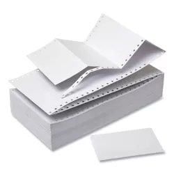 JAM PAPER Papier Tyvek Anti-Déchirure 50 Feuilles/Paquet 52gsm Blanc 215,9 mm x 279,4 mm 