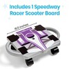Hand2Mind Speedway Racer Scooter Board - Purple - 2 of 4