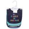 Hudson Baby Infant Boys Cotton Bibs, Boy Bold Family, One Size - image 2 of 4