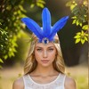 Unique Bargains Women's Feather Elastic Band Headband 1 Pc - 2 of 4