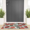 Cuss Yeah Designs Abstract Red Apples 36" x 24" Welcome Mat - Society6 - 2 of 3