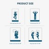 CSBDHOME 12 Inch Medium Firm Hybrid Mattress for Pressure Relief, Strong Edge Support, Wavy Pattern - 2 of 4