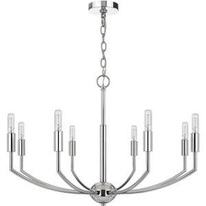 Cal Lighting Maxton 60W x 8 Metal Chandelier - 1 of 4