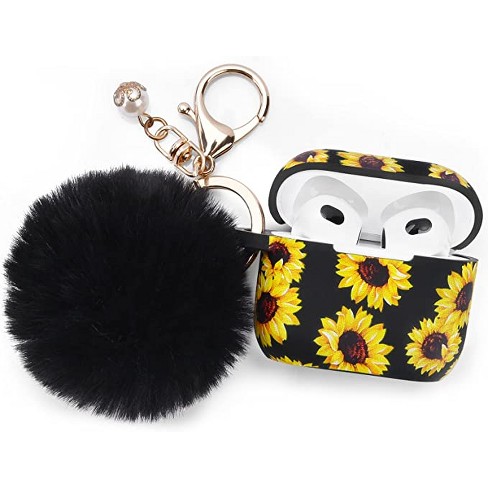 Insten Case Compatible With Airpods Pro - Cute Pom Pom Protective