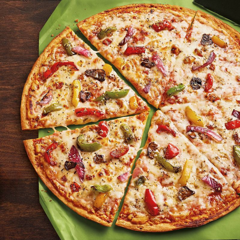 Thin Crust Roasted Vegetable Frozen Pizza - 15.15oz - Good &#38; Gather&#8482;, 3 of 5