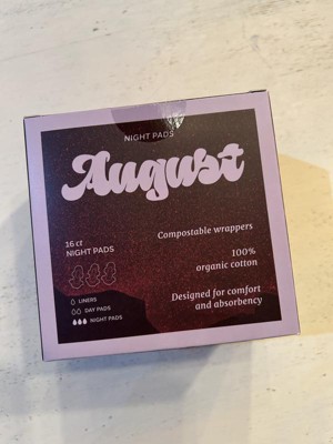 Its August Night Pads - 16pk : Target