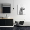 Stupell Industries Dog Bathroom Splash Canvas Wall Art - 2 of 4