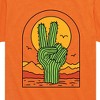 Boys' - Instant Message - Cactus Peace Sign Short Sleeve Graphic T-Shirt - 2 of 4