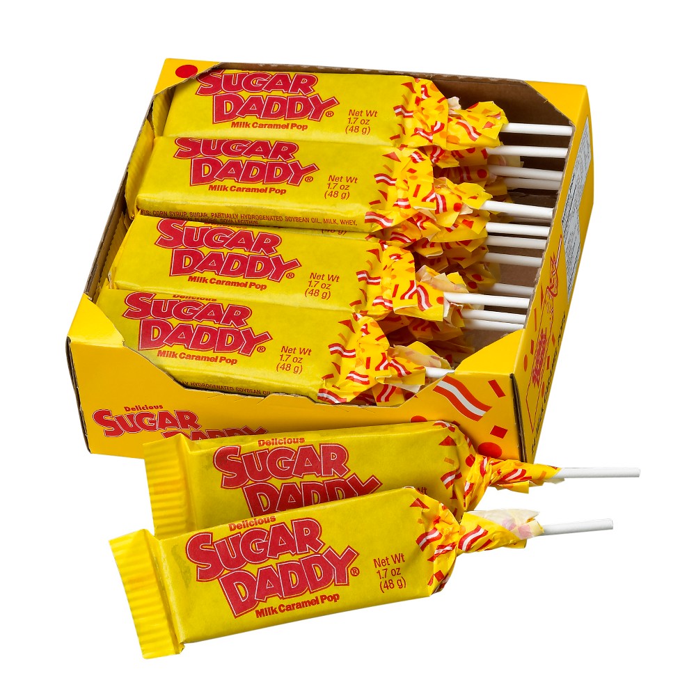 UPC 014200532100 product image for 24 ct Sugar Daddy Lollipops | upcitemdb.com