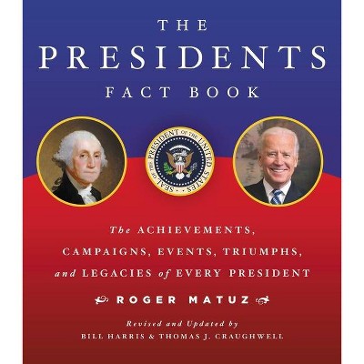 The Presidents Fact Book - by  Roger Matuz & Bill Harris & J Craughwell (Paperback)