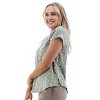 Aventura Clothing Women's Kristy Cap Sleeve Scoop Neck T-Shirt - 4 of 4