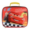 Disney Cars Lightning McQueen Lunch Box Carbon Cyber Kids Insulated Lunch Bag Red - 4 of 4