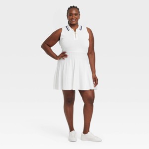 Women's Tennis Tank Sweater Dress - A New Day™ - 1 of 3