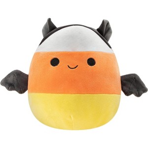 Squishmallows Original 8-Inch Delie The Candy Corn Bat Plush- Collectible Soft & Squishy Bat Stuffed Animal Toy- Christmas Gift for Kids, Girls & Boys - 1 of 4