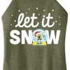 Women's - SpongeBob SquarePants - Let It Snow Graphic High Neck Tank - 2 of 4