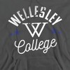 Wellesley College Official Blue Adult Pull-Over Hoodie - 2 of 4