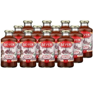 Seven Teas Organic White Peach Oolong Tea - Case of 12/16 oz - 1 of 4