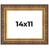 PosterPalooza | Photo Size Museum Gold Picture Frame - UV Acrylic, Foam Board Backing, Hanging Hardware - 2 of 4