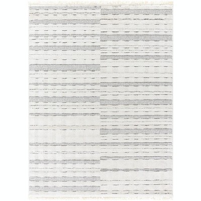 Mark & Day Richar Woven Indoor Area Rugs Ivory/Black