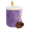 Aurora Mini Tart Taro Boba Palm Pals Adorable Stuffed Animal Purple 3.5" - 3 of 4