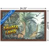 Trends International Marvel: Hero Lands - The Savage Land 2 Framed Wall Poster Prints - 3 of 4