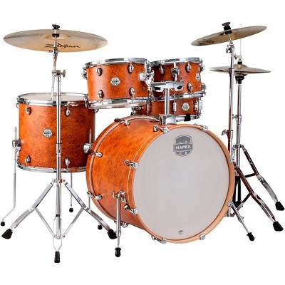 Mapex Storm Rock 5-piece Drum Set Camphor Wood Grain