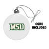 Wright State Secondary Logo Acrylic Christmas Tree Holiday Ornament - 3 of 4