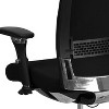 Emma and Oliver 24/7 300 lb. Rated Seat Slider Ergonomic Office Chair with Adjustable Lumbar - 3 of 4