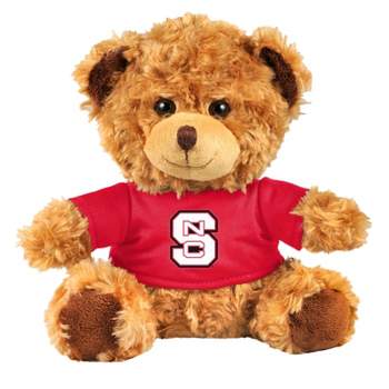 10" NCAA NC State Wolfpack Shirt Bear with Kit