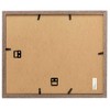 Dicksons FRMWDWG-1411-76 Footprints In The Sand Poem Woodgrain 12 x 15 Wood And Glass Shadow Box Style Framed Wall Art - 3 of 3