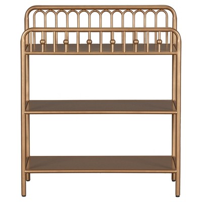 gold changing table