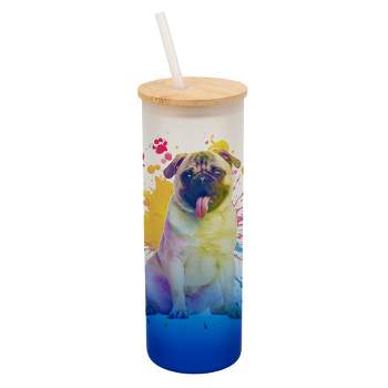 Pug Tumbler - Blue Pug Tumbler - Blue