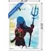 Trends International DC Comics Movie - Aquaman - Arthur Silhouette Framed Wall Poster Prints - 3 of 4