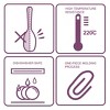 Unique Bargains Heat Resistant Restaurant Kitchen Cooking Utensil Soup Ladle 8.9 Inch Purple 1 Pc - 3 of 4