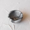 3 Inch Black Marble Serving Bowl by Foreside Home & Garden - 3 of 4