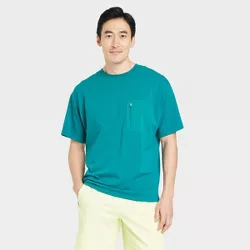 Men's Short Sleeve T-Shirt - All in Motion™ Teal Green XXL