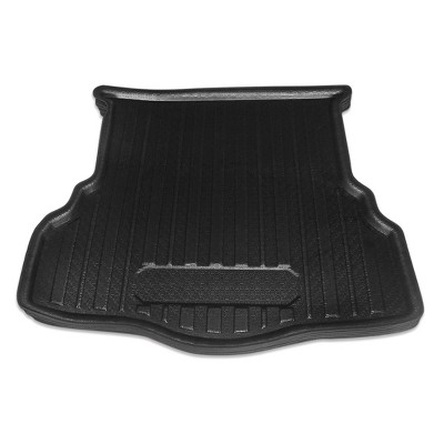 X AUTOHAUX Black Rear Trunk Tray Boot Liner Cargo Floor Mat Cover for Ford Fusion 13-17