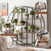 LOVMOR Round 5-Tier Metal Plant Stand bookcase storage rack - 4 of 4