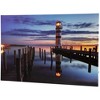 Northlight LED Lighted Coastal Sunset Lighthouse Scene Canvas Wall Art - 15.75" x 23.5" - 2 of 4