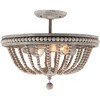 Capital Lighting Kayla 2 - Light Semi-Flush Mount in  Mystic Sand - 3 of 4