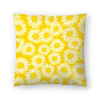 Summer Sunflowers By Modern Tropical Throw Pillow - Americanflat Botanical