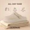 CUSHIONAIRE Women's Fable Recovery Clog with Faux Fur Lining and +Comfort - 3 of 4