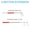 Unique Bargains Stainless Steel Anti-Rust Wear-Resistant Corrosion-Resistant Flagpole 1 Pc - 2 of 4
