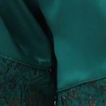 lotus pink/dark green