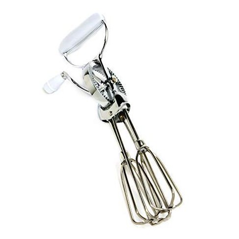  Stainless Steel Rotary Hand Whip Whisk, Egg Beater