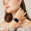 HTUTWOOO Compatible with Apple Watch Band 45mm 44mm 46mm 42mm 49mm Ultra 2,Soft Silicone Sport Bands Wristband Replacement Strap for iWatch SE Series - 3 of 4