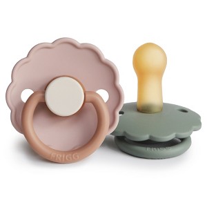 FRIGG Daisy Natural Rubber Pacifier 2-Pack - 1 of 4
