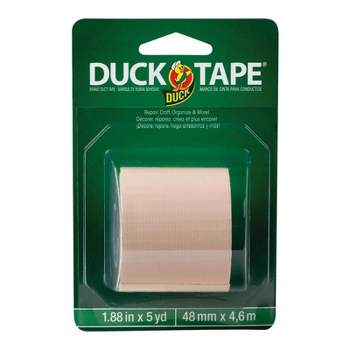 Duck 1.88 in. W X 5 yd L Beige Solid Duct Tape
